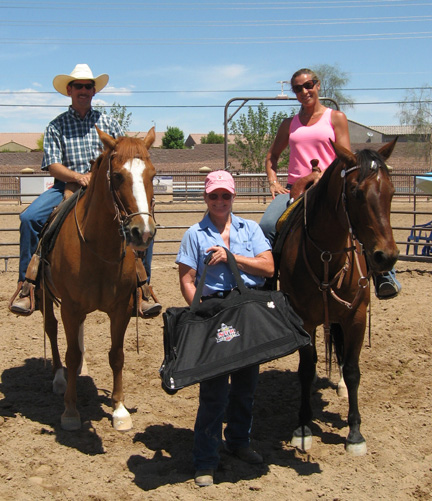 Fives Division Shoot Out Winner Chris Jayne and Amy Augusto Ride for the Riches